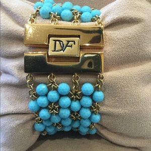 Diane Von Furstenberg Turquoise bracelet